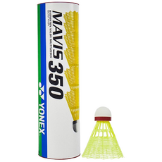 요넥스 나일론 셔틀콕 마비스 350 1타 6개입, 레드, 1개