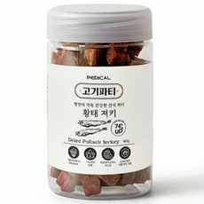 고기파티 강아지 영양간식 가수분해 져키트릿, 1개, 180g, 황태