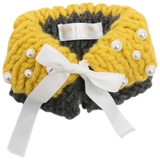 pecanori 寵物莫莫斗篷 M PECA6735YM, 黃色的, 1個