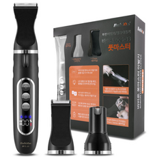 바비온 반려동물 풋마스터 부분이발기 BCG-33, 블랙, 1세트