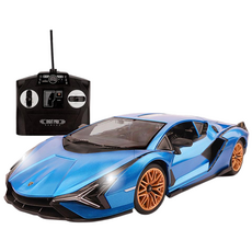 더뮤직 / 1:14 람보르기니 시안 블루 어린이 RC카 무선 자동차