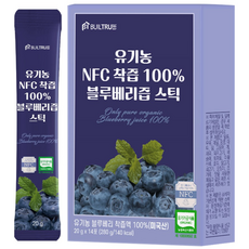 빌트루 유기농 NFC 착즙 100% 블루베리즙 스틱, 1개, 280g