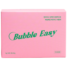 홈쇼핑 버블이지 텀블러 발포 세정제 8g 30정 1박스(총240g) 주방세제 텀블러발포세척 스텐세척 찌든때 커피냄새제거 친환경, 30개