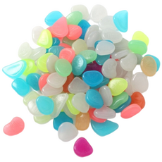 Dometopia 夜光碎石水族箱裝飾套組 200p, 混合色, 1套