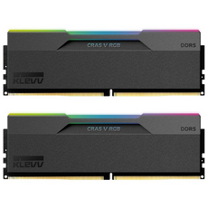 ESSENCORE KLEVV DDR5-6000 CL30 CRAS V RGB 패키지 서린 (64GB(32Gx2)), 1세트