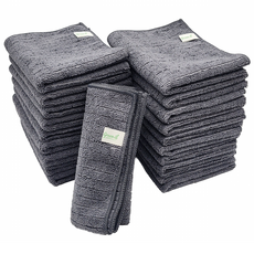 그린비 초극세사 다목적 타월 행주 손걸레 40 x 60cm, 그레이, 20개