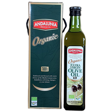 안달루니아 유기농 엑스트라버진 올리브유 500mlx1 선물세트 타입, 1세트, 500ml