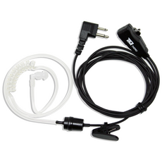 GP-3688/GP-3188 모토로라 무전기이어폰/경호용 이어마이크/리시버/투명튜브 포함/더뮤 정품/친환경 소재/무통증/러버/당일배송/GP3188/GP3688/MOTORORA, D타입