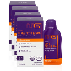 유트리션 마시는 마그네슘 200, 4개, 15회분