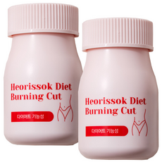 허리쏘옥 다이어트 버닝컷, 2개, 60정