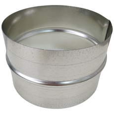 [당일출고] 덕트부속 연결용 함석 정소켓 75~300파이 연통부속, 1개