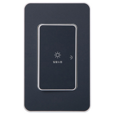 CHEIL ELECTRIC 1球集體熄燈開關罩深海軍藍20A, 1個