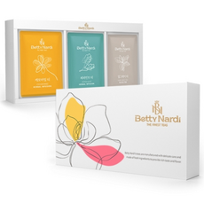 Betty Nardi Wonder花茶禮盒組 3款, 洋甘菊茶 1g 4入+薄荷茶 1g 4入+伯爵紅茶 1.5g 4入, 1組