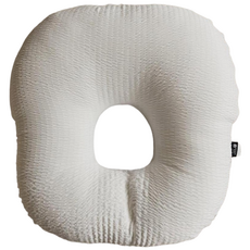 ROTOTO bebe 嬰兒防溢奶枕套 原創基本款, 白色泡泡紗