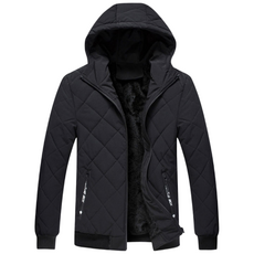 벨벳 후드 누빔 패딩 점퍼 양털 퀄팅 자켓 WI016P+국내발송