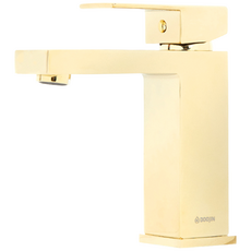 DOOJIN 高級單孔洗臉盆水龍頭 金色 SJ-101, 1個