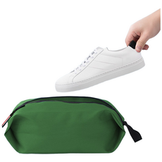 심플 골프 신발주머니 슈즈케이스 슈즈백 골프화 파우치, 1개, 그린