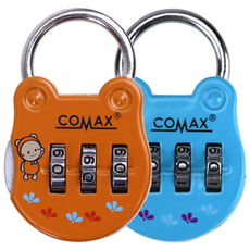 COMAX 미니 넘버락 곰돌이 랜덤발송, 2개