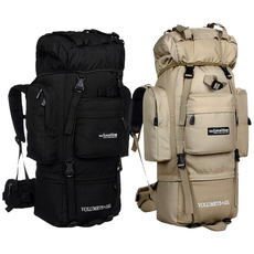 로컬라이언 등산가방 대용량85L 등산배낭 백패킹, 베이지