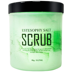 ESTESOPHY 身體去角質鹽皂 蘆薈, 1kg, 1個