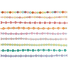 자수 레이스원단 플라워 컬러꽃잎 12mm 케미컬 057 9종, 5)핑크, 1개