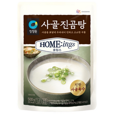 청정원 호밍스 사골진곰탕, 500g, 16개