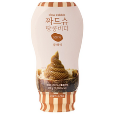 슬로우래빗 짜먹는 땅콩버터 짜드슈 클래식, 330g, 1개