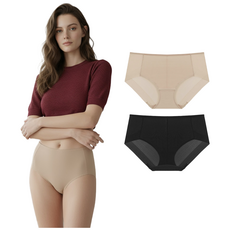 오모떼 컴포트 데일리 소프트 햄 베이직 맥시 노라인 팬티 5종 세트 택일