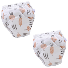 STARDOOR 幼兒可愛圖案如廁訓練褲 2件組, 洋蔥, 1個