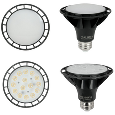 LED 더 뷰 파30램프 확산 15W, 주광색, 1개