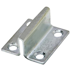 철T가이드 _노출형 슬라이딩도어부속 자동문가이드 투가이드 더블 하부 벽체 행가레일 이탈방지 미닫이문 롤러, 1개