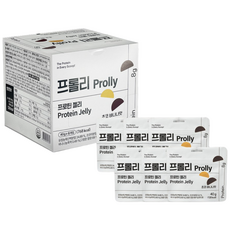 [국내 최초 프로틴 젤리] 프롤리 젤리 초코바나나맛 단백질젤리, 6개, 40g