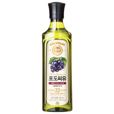 해표 포도씨유, 500ml, 3개