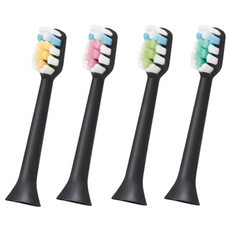 아쿠아픽 음파전동칫솔 AQ-102 칫솔모 (4개입), 블랙, 1개