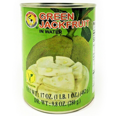 Green Jack Fruit in Water 그린 잭푸룻 인 워터, 482g, 1개