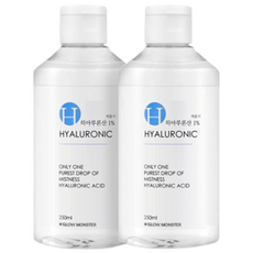 [비건뷰티] 글로우몬스터 저분자 히알루론산 1퍼센트 원액, 250ml, 2개