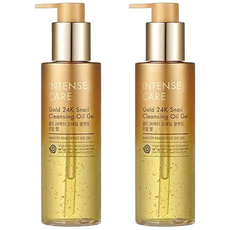 토니모리 골드 24k 스네일 클렌징 오일젤 "마사지 한듯 촉촉하게 메이크업을 지워주는 순금이 첨가된 오일젤 클렌징 제품", 190ml, 2개