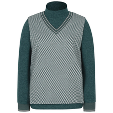 [올포유]여성 레이어드형 자가드 티셔츠 ALTHM9331-830