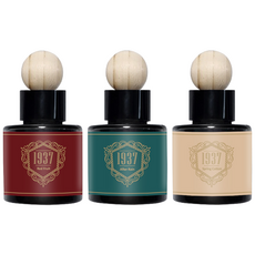 차량용 방향제 머리 안 아픈 은은한 향 오래가는 자동차 디퓨저 1937 향공장 실리콘 고정패드, 2개, 세련된 호텔향  스위트 룸