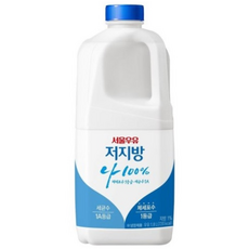 서울우유 나100% 저지방, 1.8L, 3개