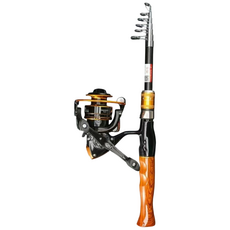 36cm 초경량 카본 초보 낚싯대 세트, DG001-2.4