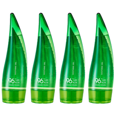 HOLIKA HOLIKA 96%蘆薈鎮靜保濕凝膠, 250ml, 4瓶