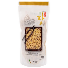 가평잣 이곡농산 국내산100% 가평특산품 300g지퍼백 백잣 (25년햇잣), 300g비닐 백잣, 1개