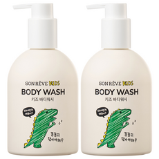 쏭레브 키즈 바디워시 사탕향, 290ml, 2개