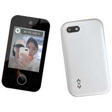 휴그 터치캠 미니 카메라 SD카드 세트 레트로 올드폰 디카 감성 세컨폰, 터치캠 미니(실버)