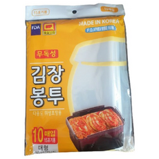 우진크린라이프 김장봉투 15포기용 대 65cm x 95 cm, 대형(약15포기), 10개입, 1개