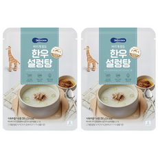 베베쿡 바르게 만든 한우설렁탕, 200g, 2개