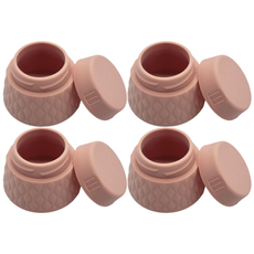 아이앤지마켓 여행용 크림 용기 4p + 파우치 세트, 4세트, 상품1