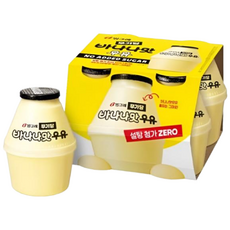 빙그레 바나나맛우유 무가당 32개, 240ml