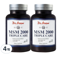 Dr.Brian ROETTGER MSM 2000三效錠, 120入, 4罐